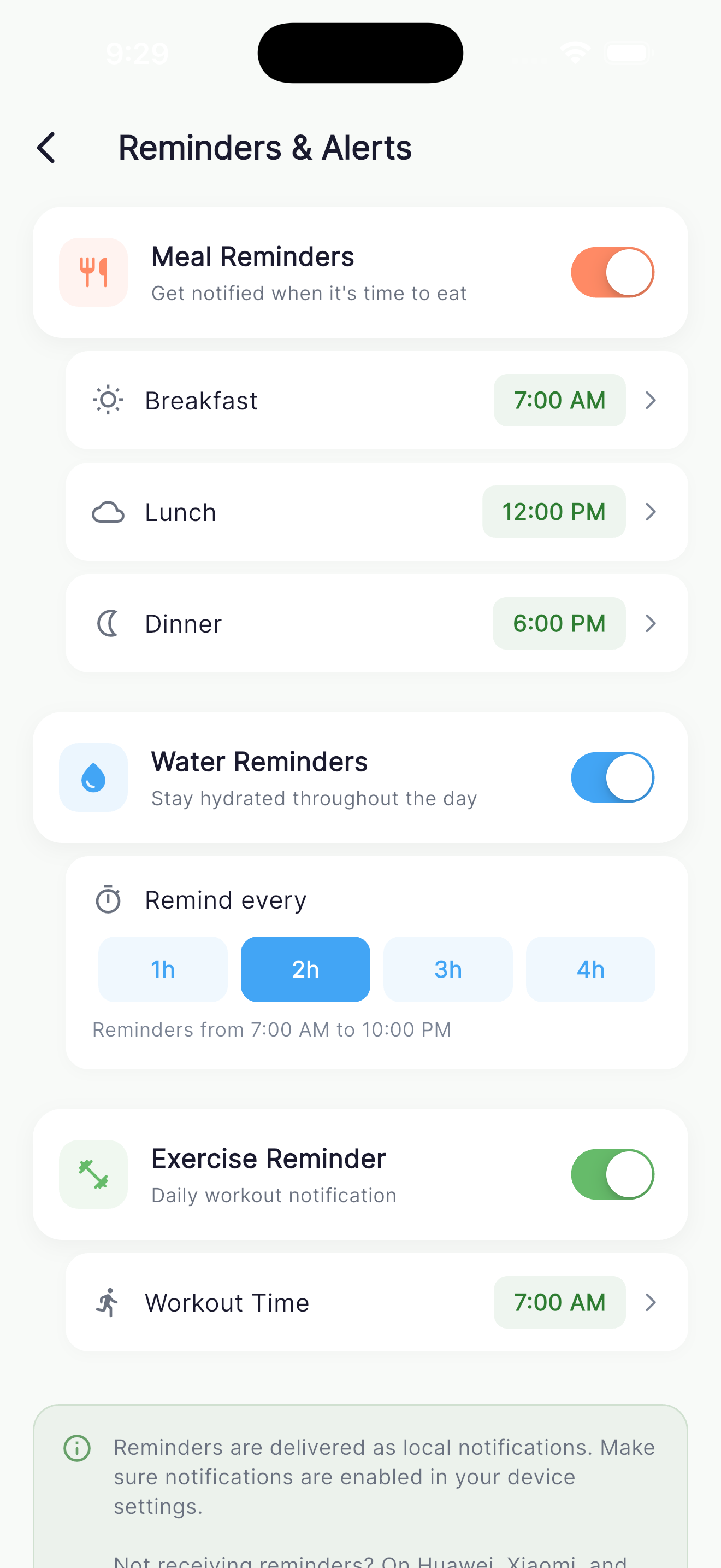 BiteVisor app screen